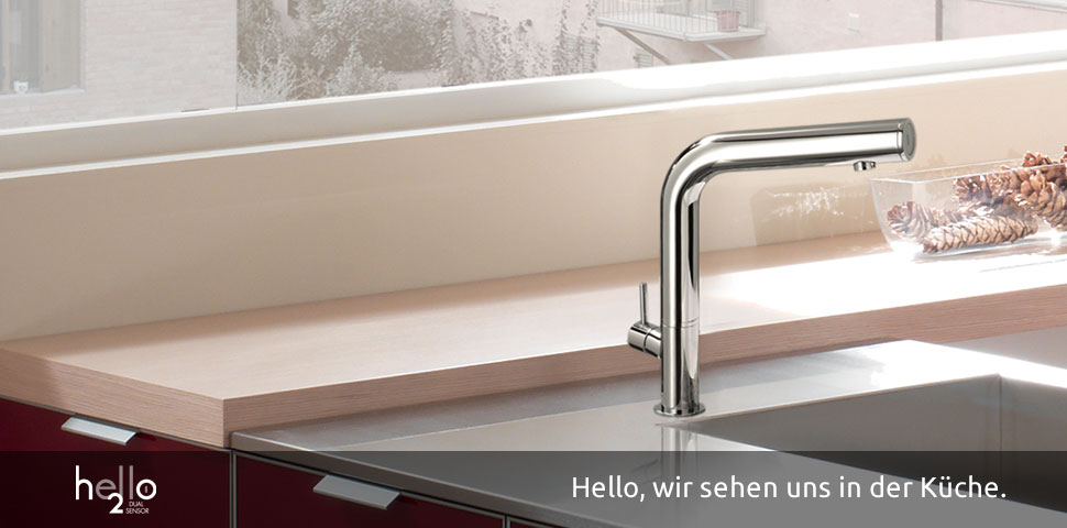 Hello, wir sehen uns in der Küche